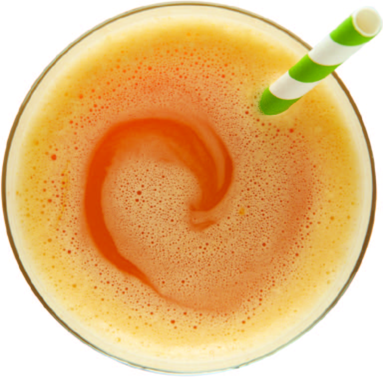 peach and mango