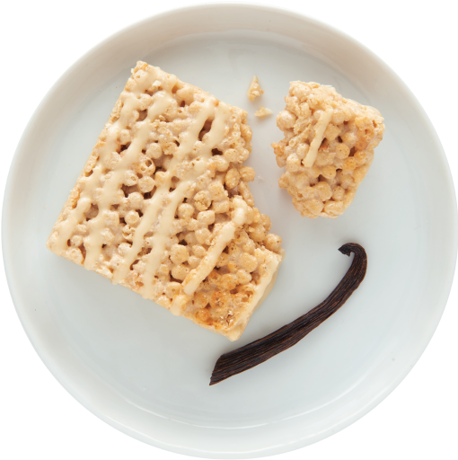 Vanilla Crispy Square مربعات فانيلا المقرمشة