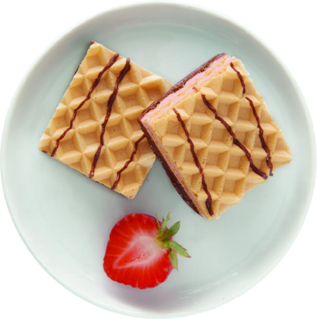 ويفر بنكهة الفراولة  Strawberry Flavoured Wafers